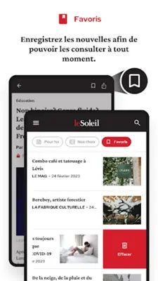 Le Soleil android App screenshot 12