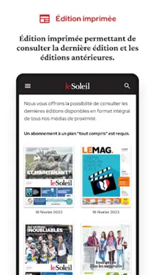 Le Soleil android App screenshot 15