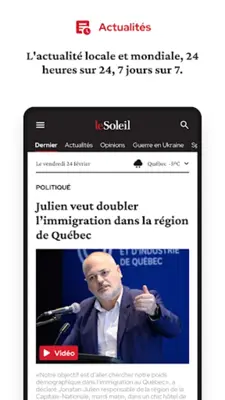 Le Soleil android App screenshot 16