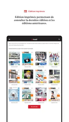 Le Soleil android App screenshot 3